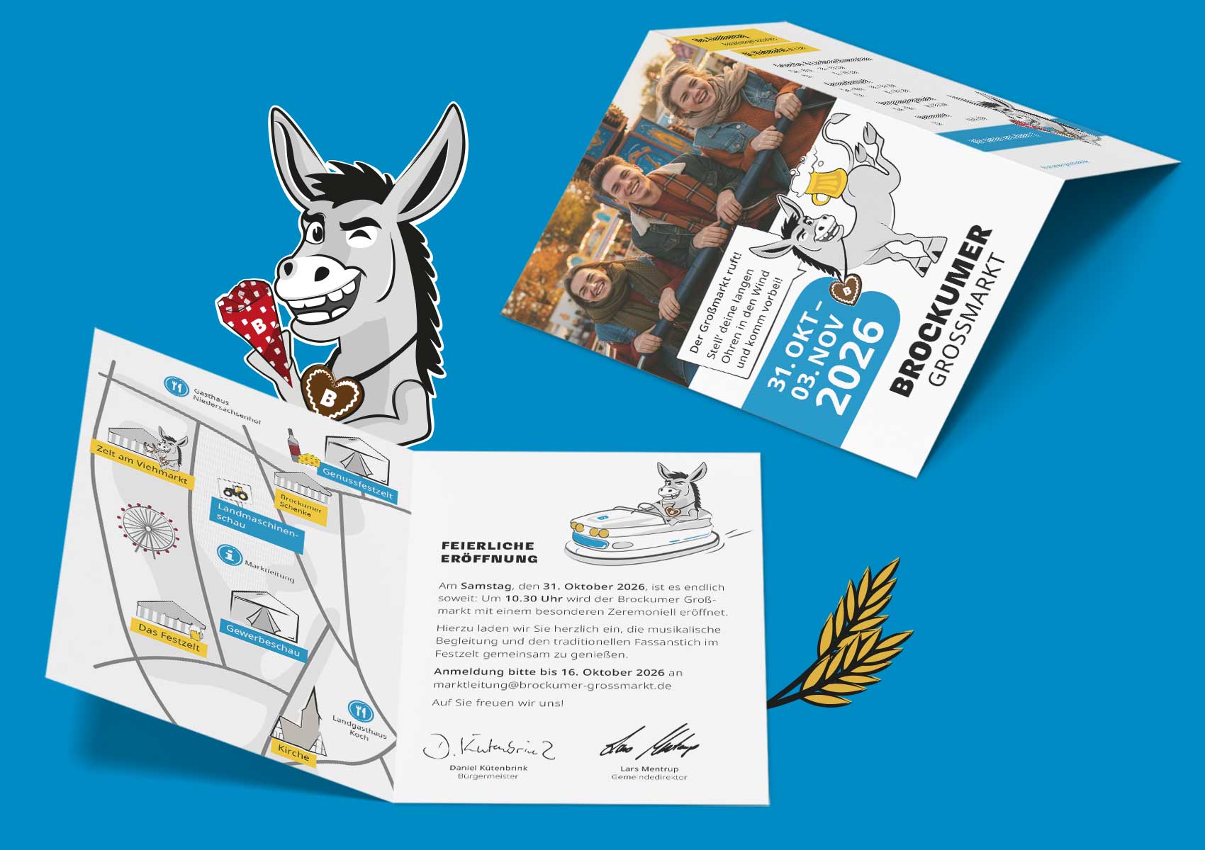 Neues Corporate Design für den Brockumer Grossmarkt von K13 Marketing aus Lübbecke